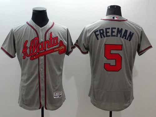 Atlanta Braves #5 Freddie Freeman Gray 2016 Flexbase Authentic Collection Stitched Jersey,We sell and wholesale Atlanta Braves #5 Freddie Freeman Gray 2016 Flexbase Authentic Collection Stitched Jersey on line form chian!